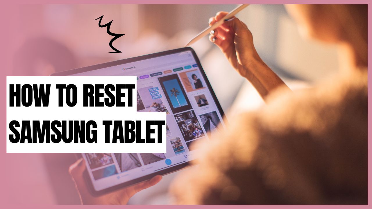 how to reset samsung tablet